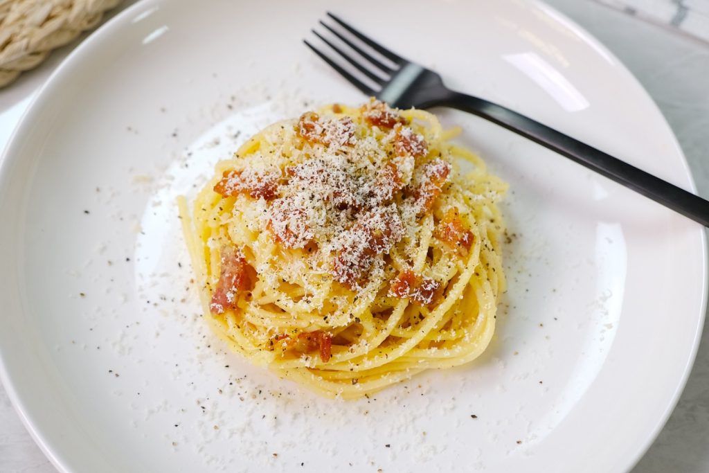 อาหารอิตาเลี่ยน - สปาเก็ตตี้คาโบนาร่า